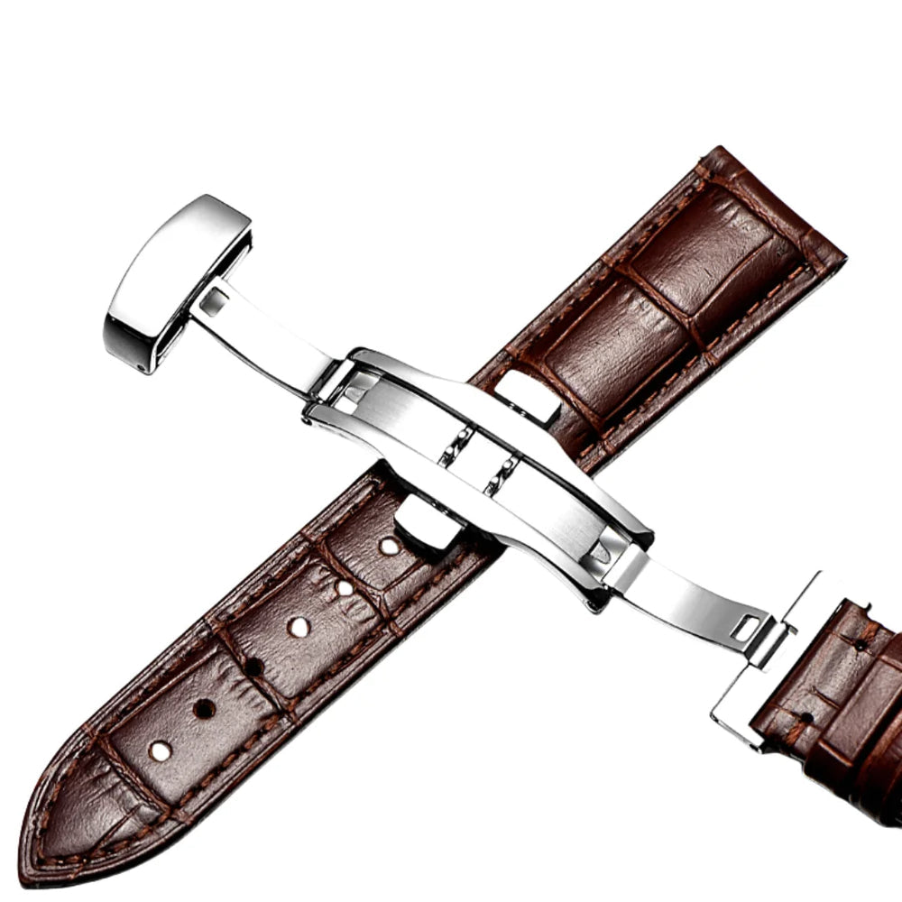 Patina Genuine Leather Watch Strap