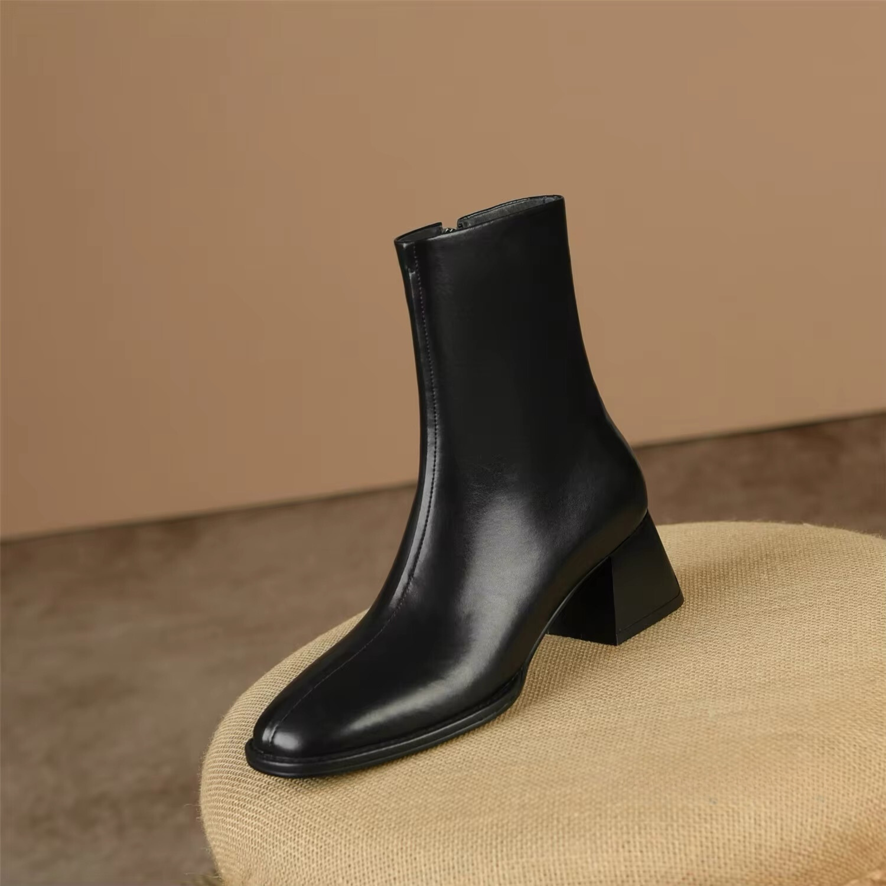 Sara Leather Boots