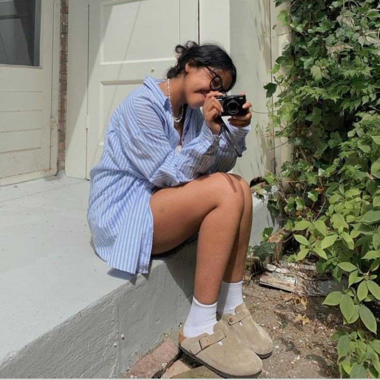 Gia | Suede Clog