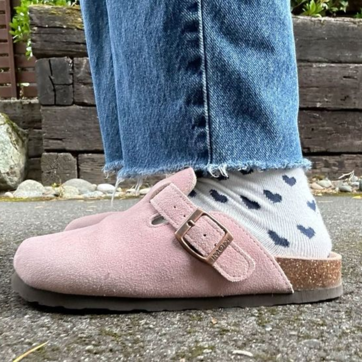Gia | Suede Clog