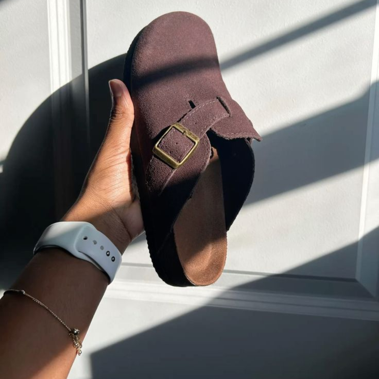 Gia | Suede Clog