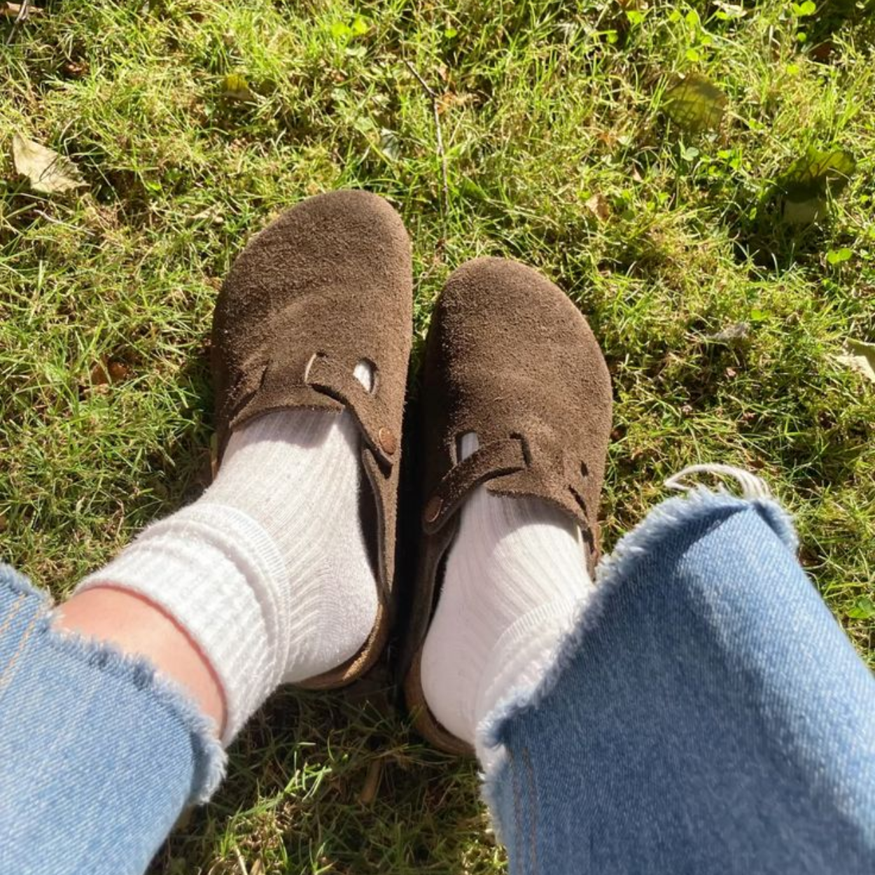 Gia | Suede Clog