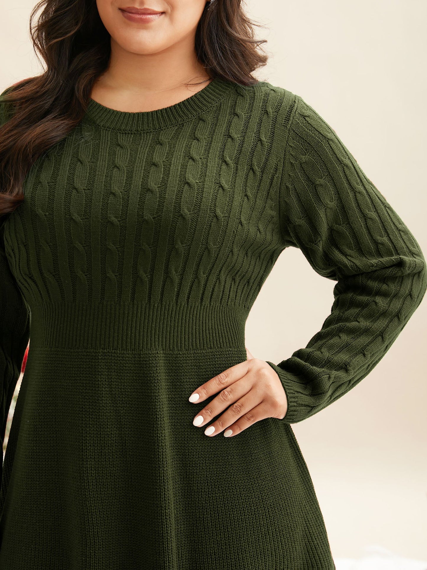 Malvina Knitted Midi Dress