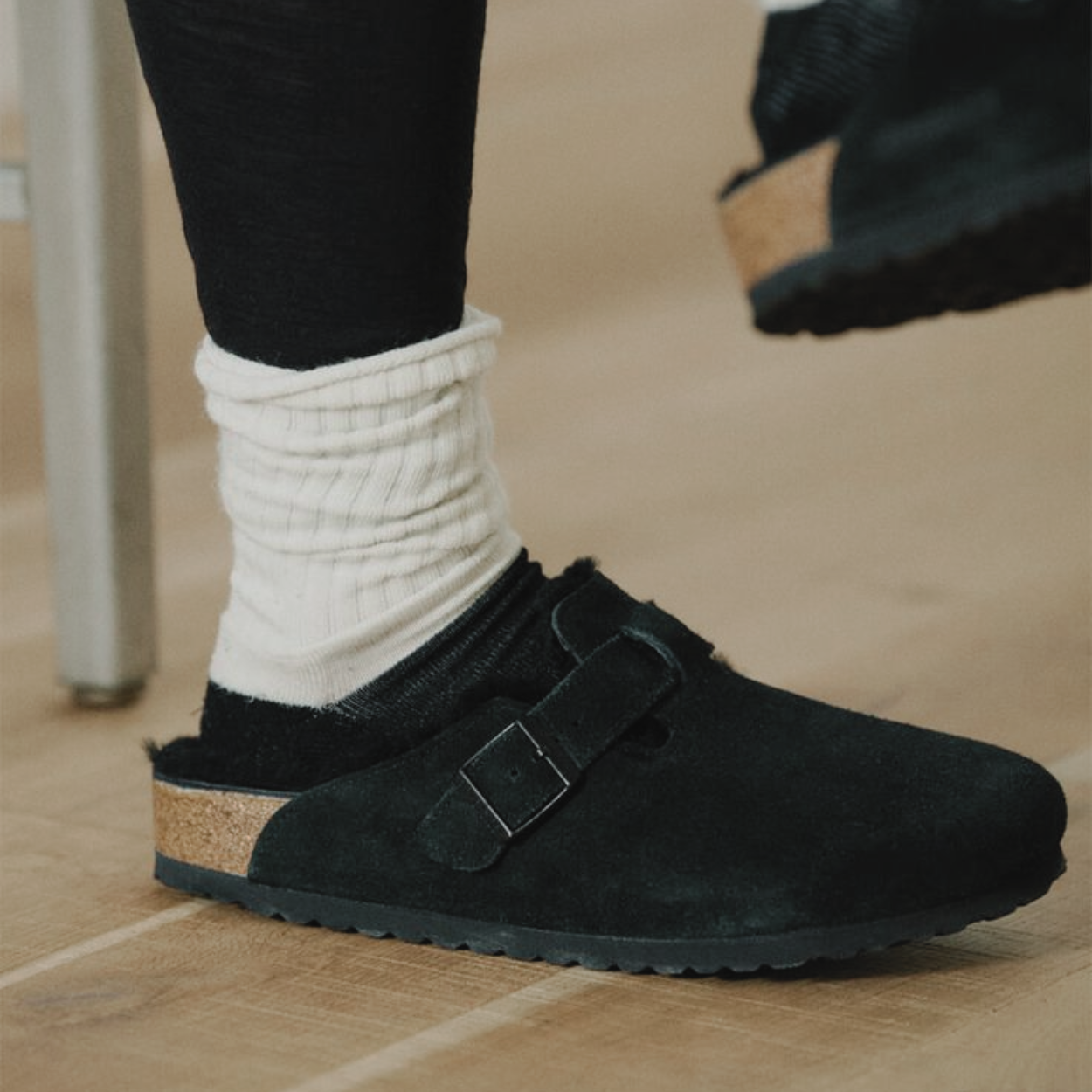 Gia | Suede Clog