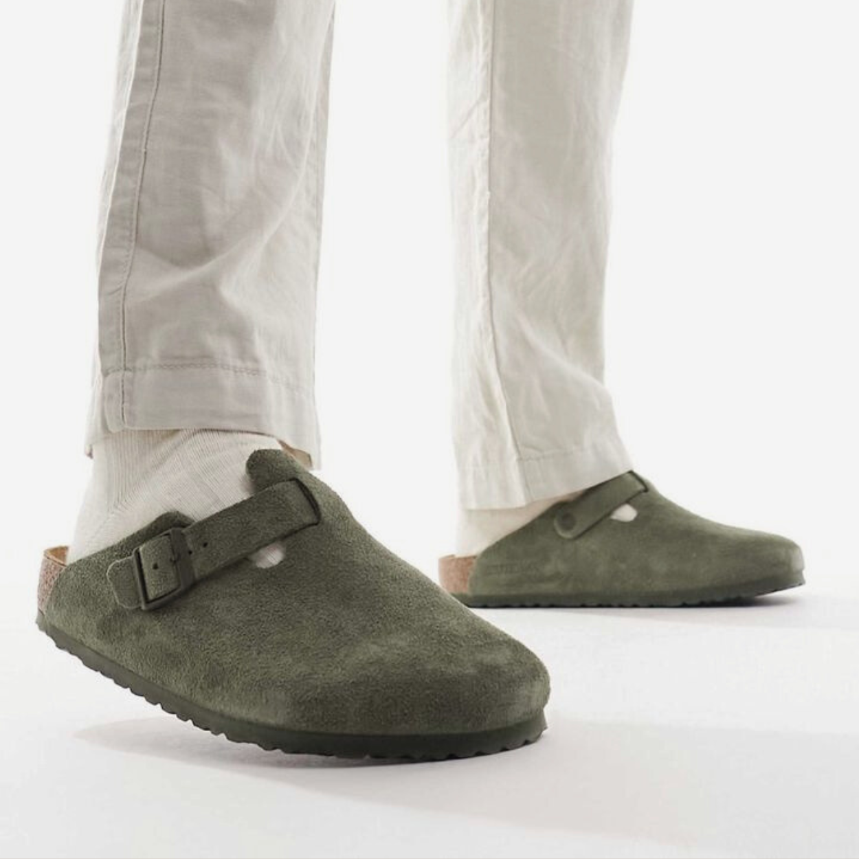 Gia | Suede Clog