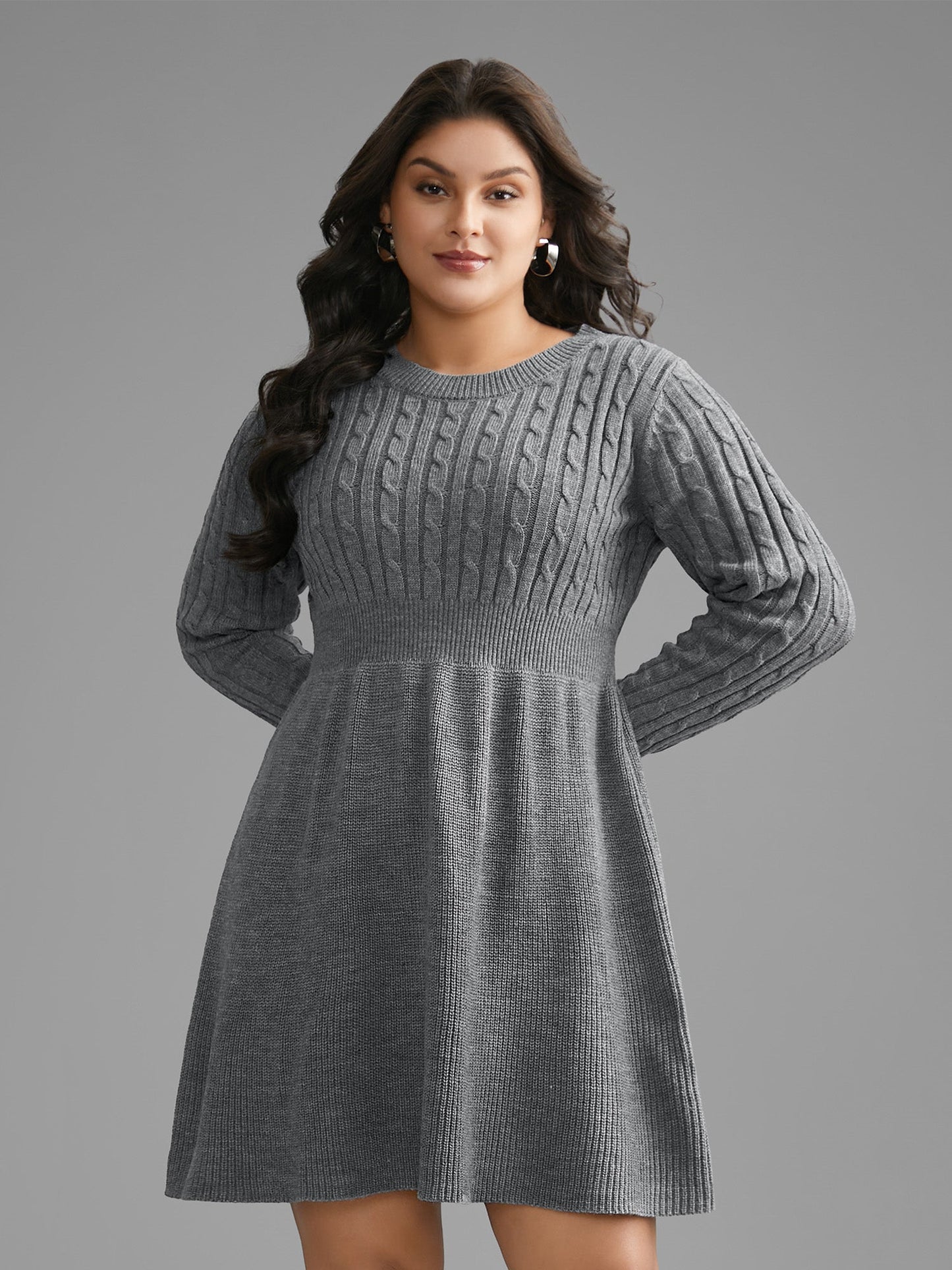 Malvina Knitted Midi Dress