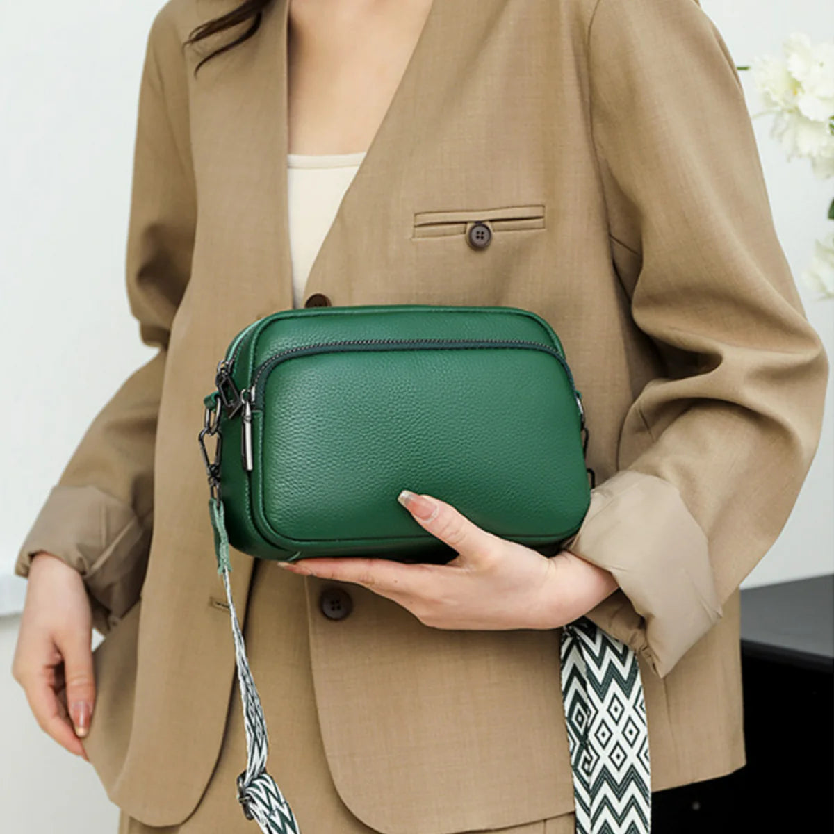 Serina Leather Handbag