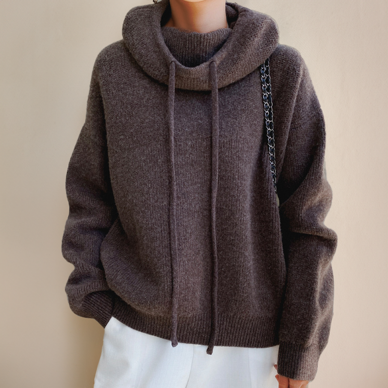 Helena Knitted Hoodie