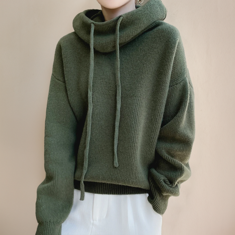 Helena Knitted Hoodie