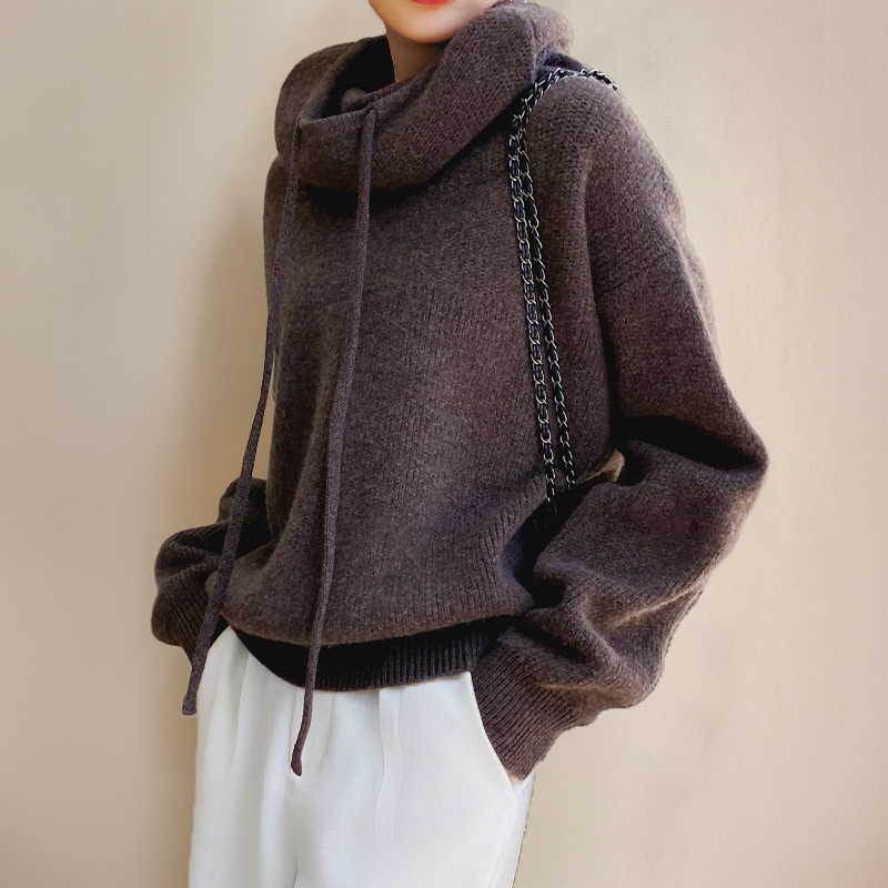 Helena Knitted Hoodie
