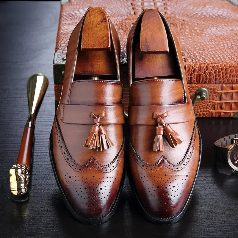 Cristoph Brogue Dress Shoes