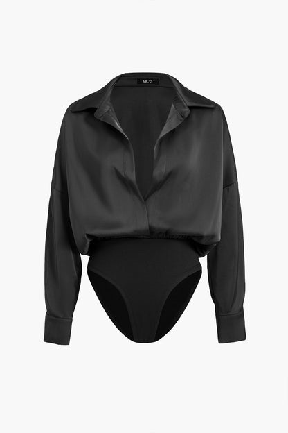 Kristina Satin Bodysuit
