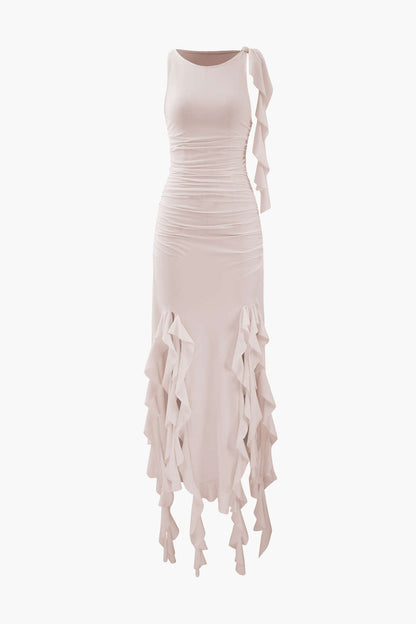 Helena Ruffled Maxi Dress