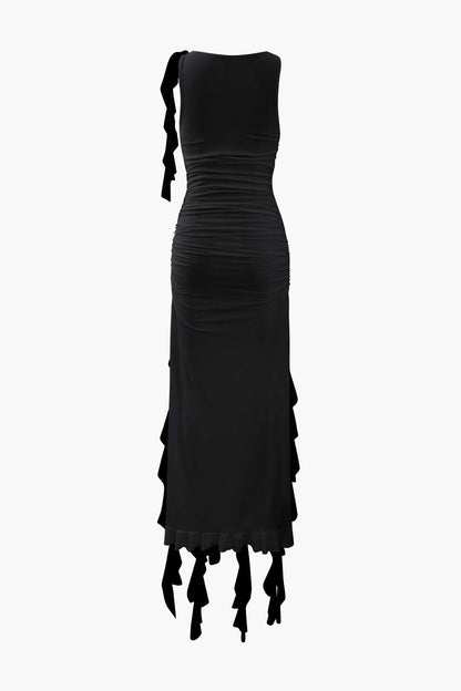Helena Ruffled Maxi Dress