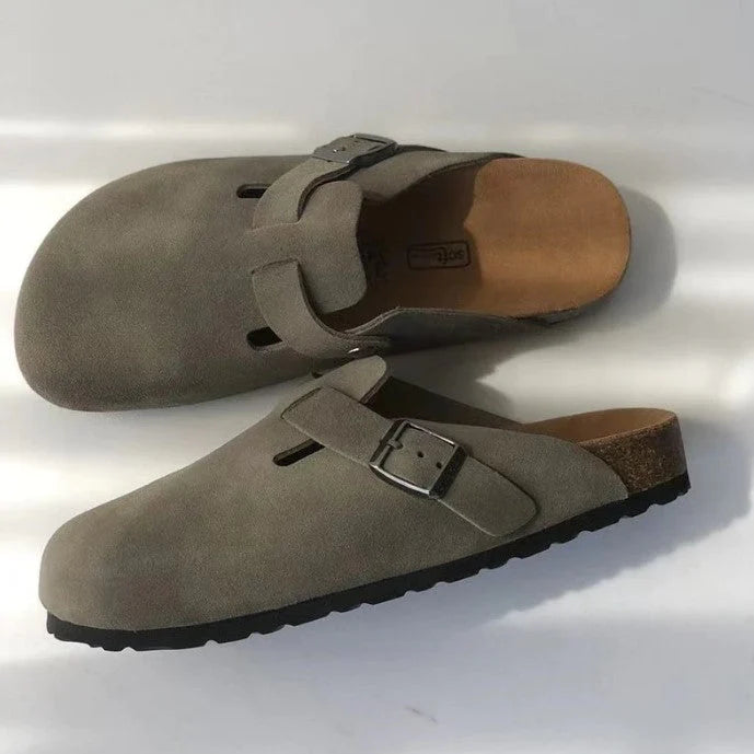 Gia | Suede Clog