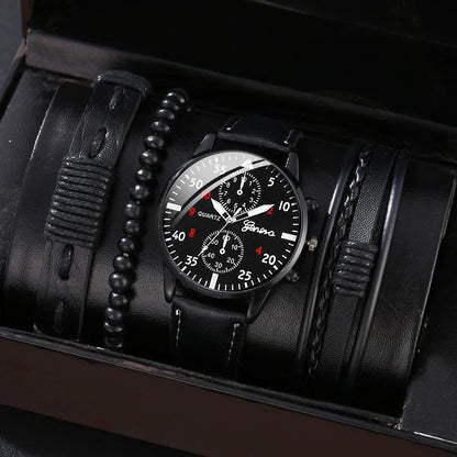 Phantom Watch Set with Leather Set