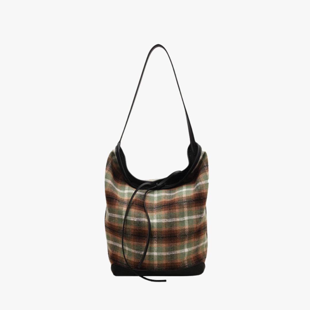 Rebecka Plaid Bag