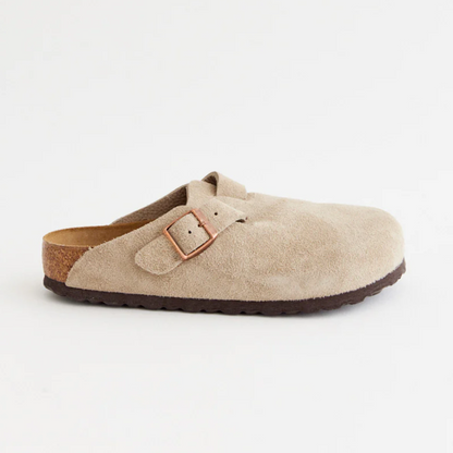 Gia | Suede Clog