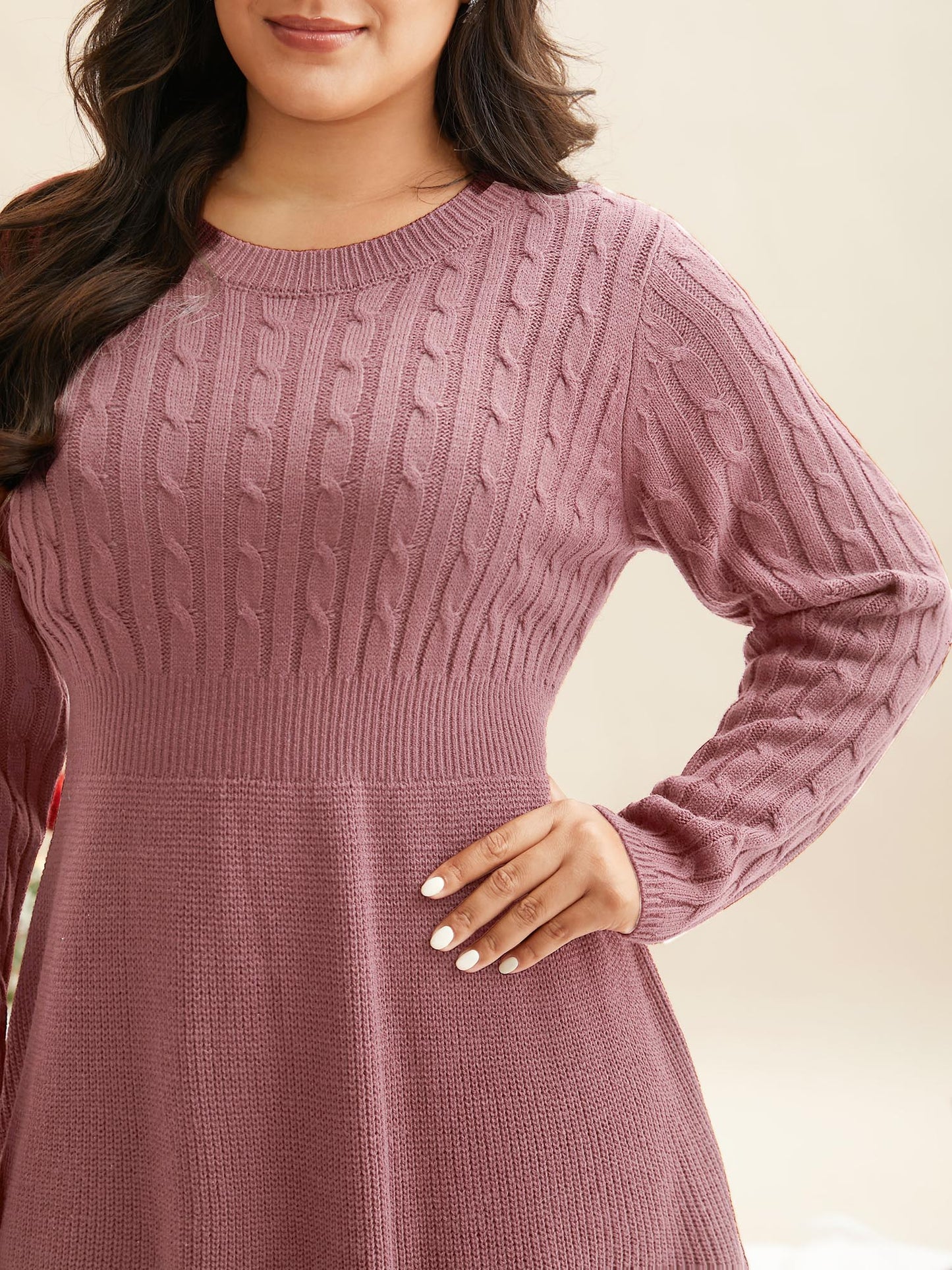 Malvina Knitted Midi Dress
