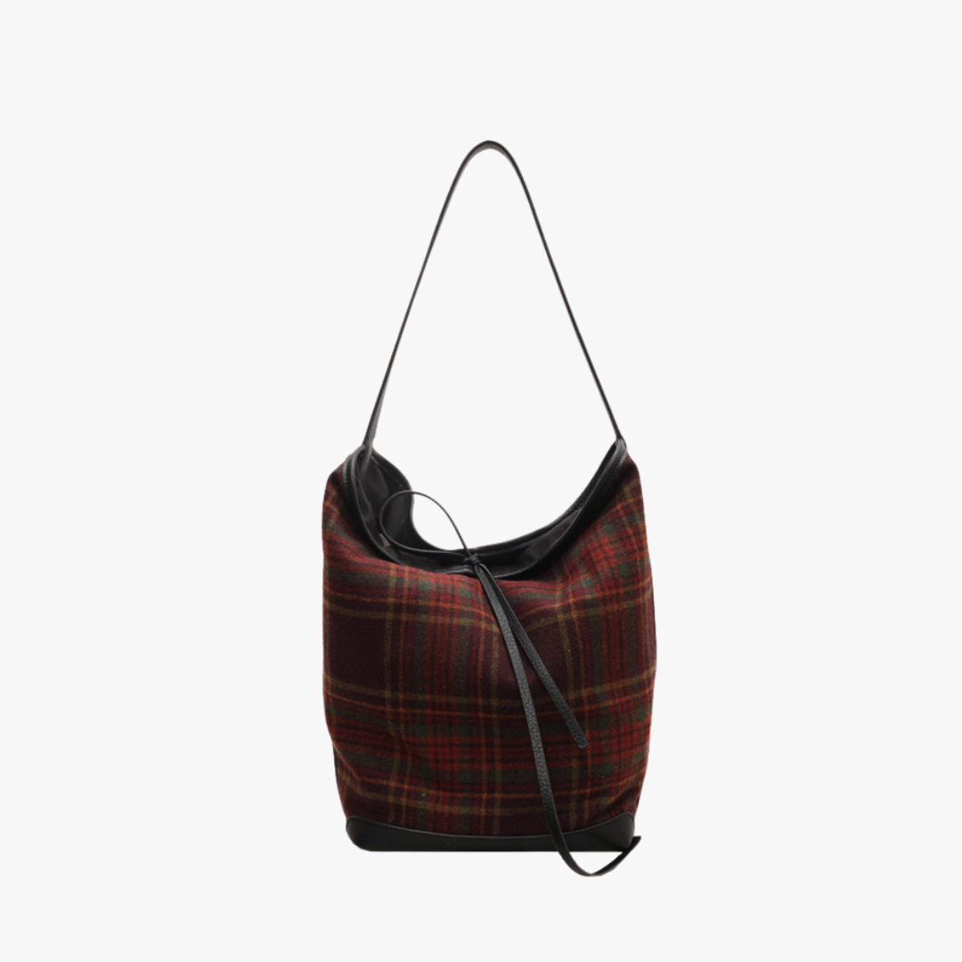 Rebecka Plaid Bag