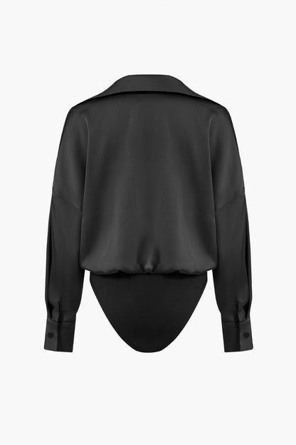 Kristina Satin Bodysuit