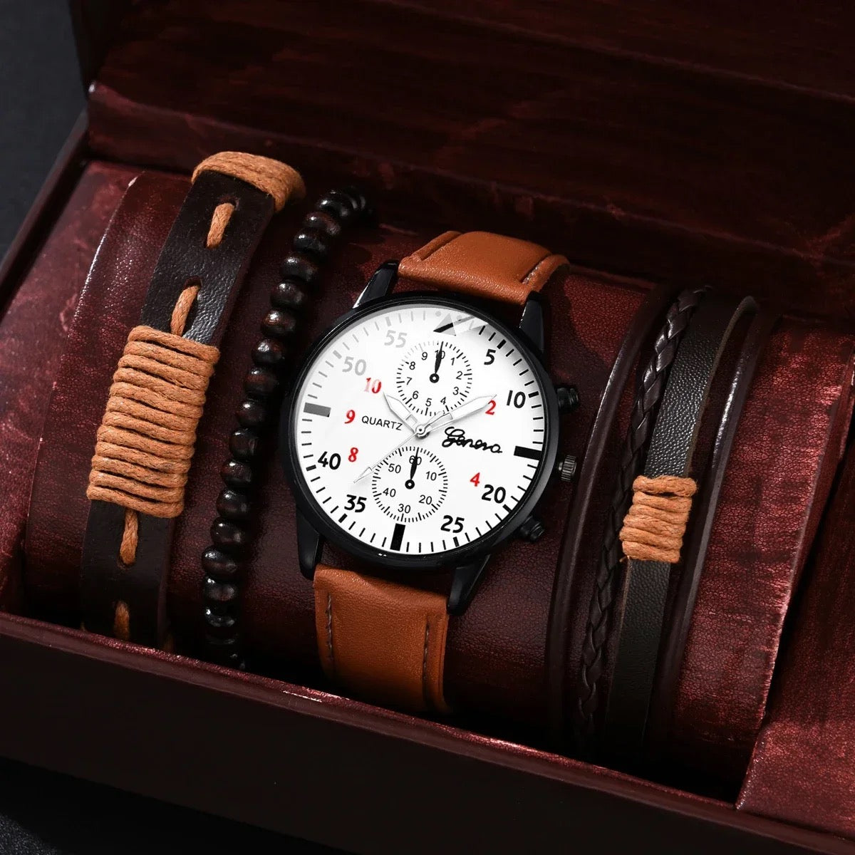 Phantom Watch Set with Leather Set