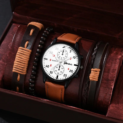 Phantom Watch Set with Leather Set