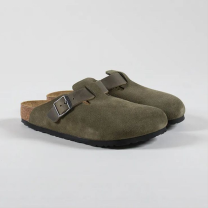 Gia | Suede Clog