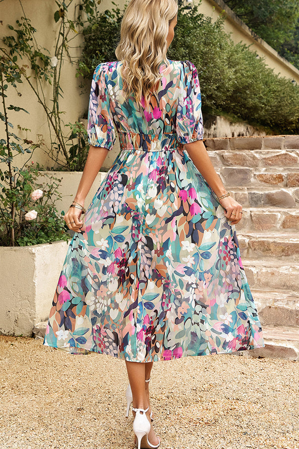Plume Kaftan Dress