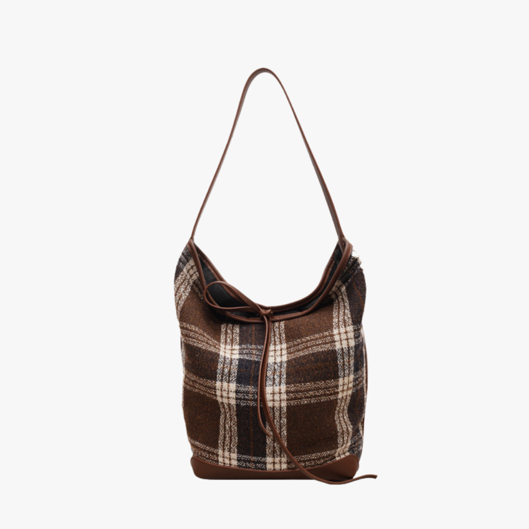 Rebecka Plaid Bag