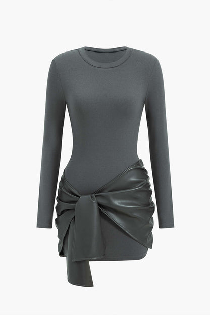 Gunilla Patchwork Mini Dress