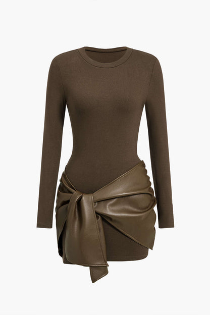 Gunilla Patchwork Mini Dress