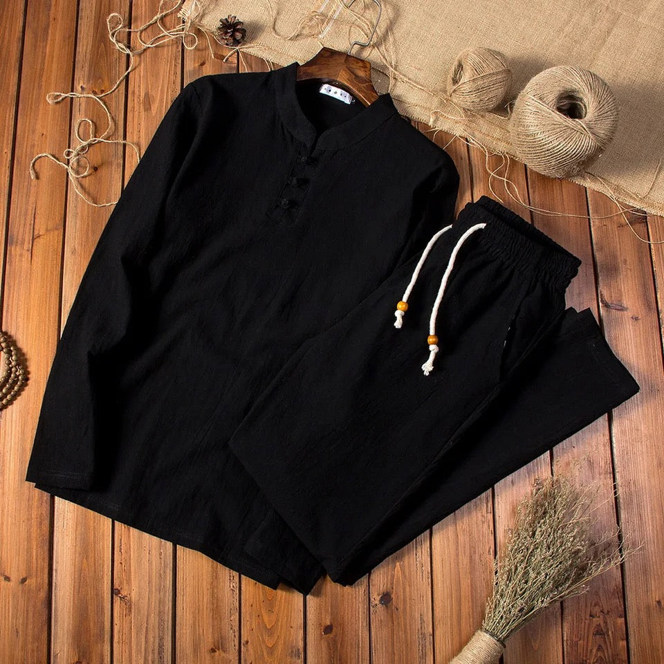 Signature Linen Set - Long Sleeve