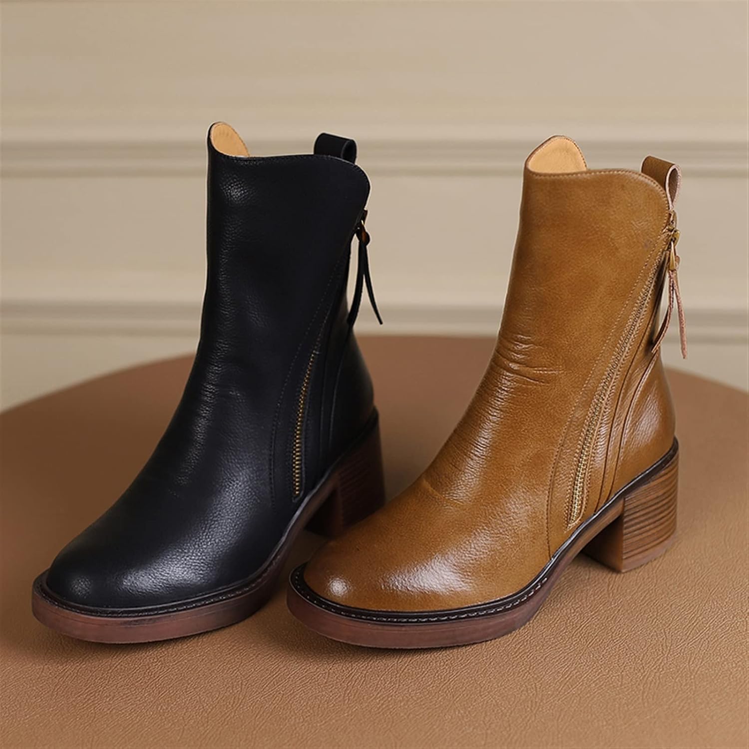 Bella Leather Boots