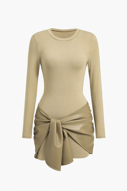 Gunilla Patchwork Mini Dress