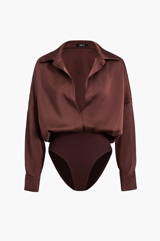 Kristina Satin Bodysuit