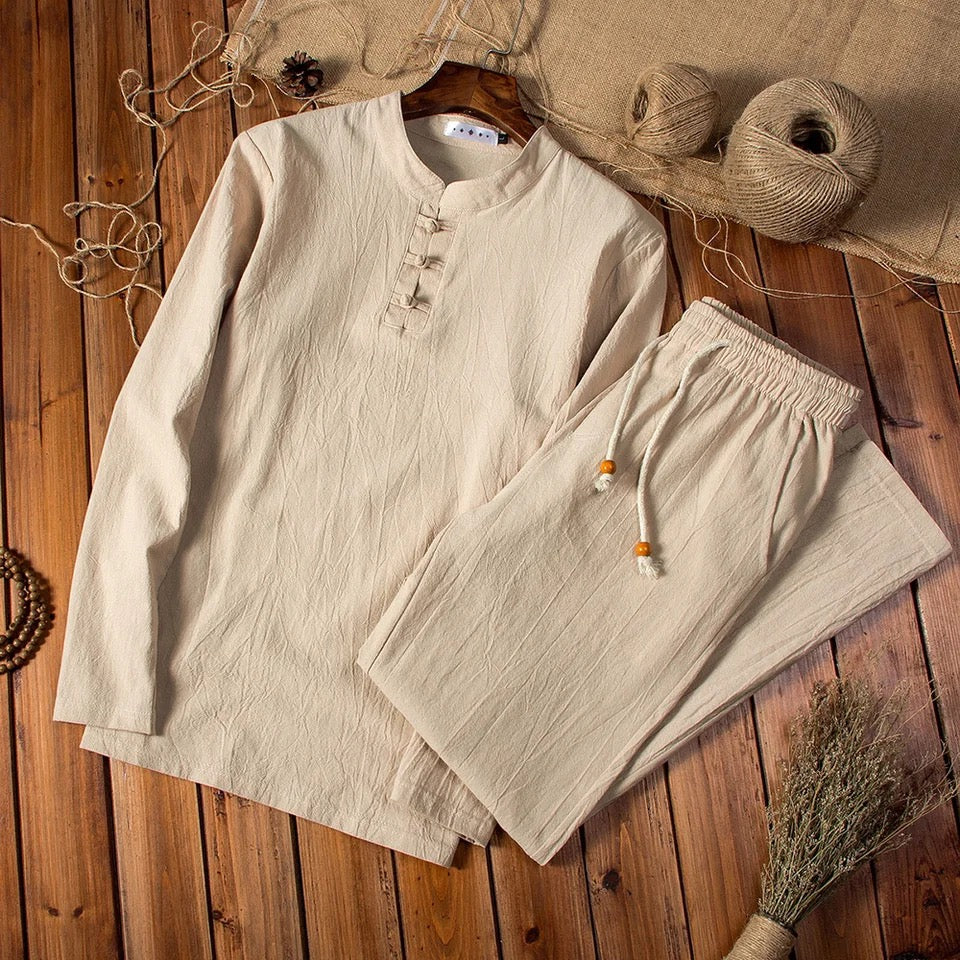 Signature Linen Set - Long Sleeve