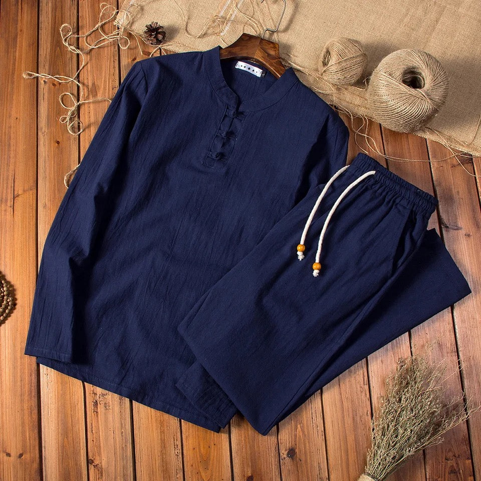 Signature Linen Set - Long Sleeve