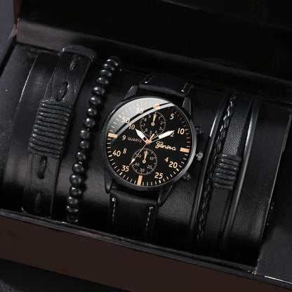 Phantom Watch Set with Leather Set