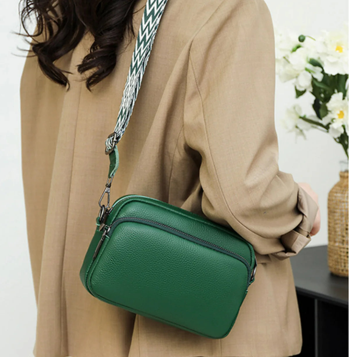 Serina Leather Handbag