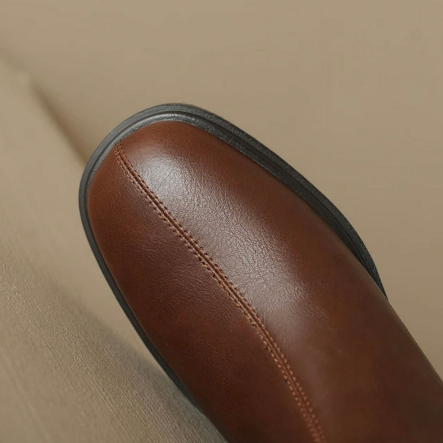 Lulu Knee Length Leather Boots