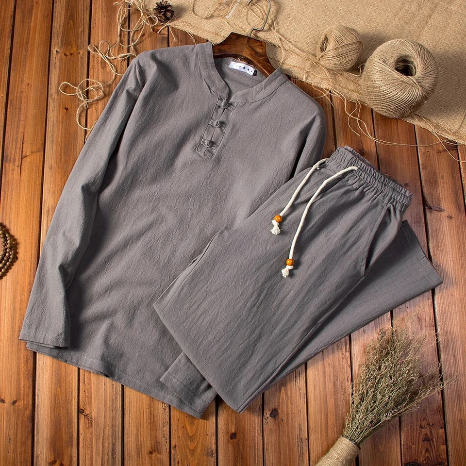 Signature Linen Set - Long Sleeve