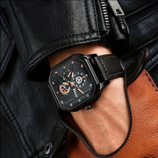 Phantom Watch Set with Leather Set