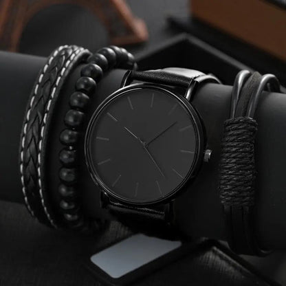 Phantom Watch Set with Leather Set