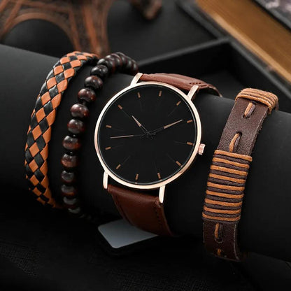 Phantom Watch Set with Leather Set