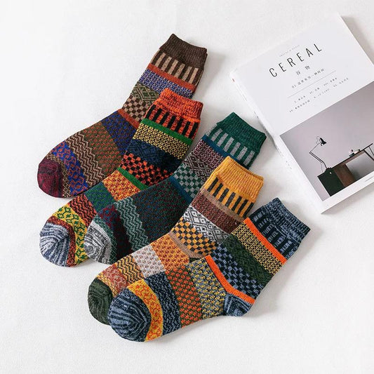 Funky Merino Socks - 5 Pack