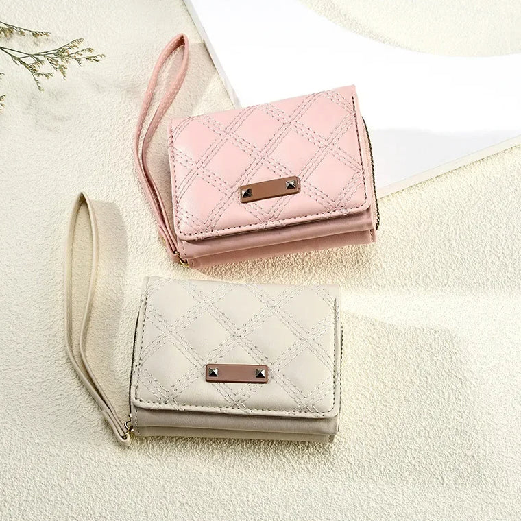 Ruby Trifold Wallet