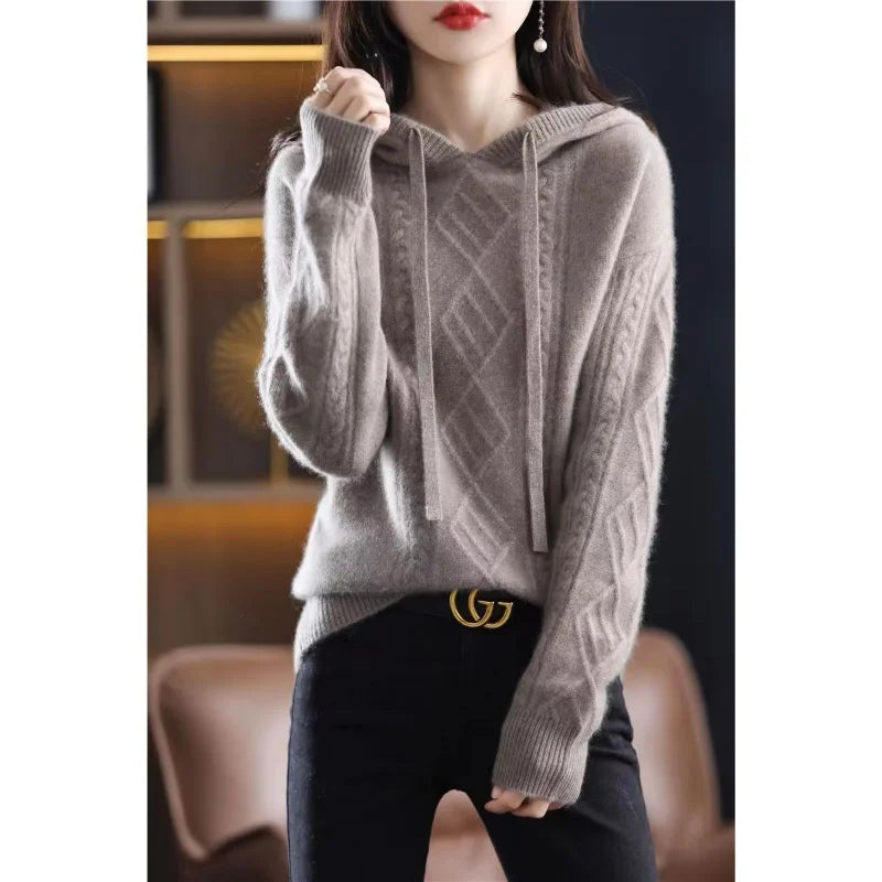 Francis Knitted Hoodie