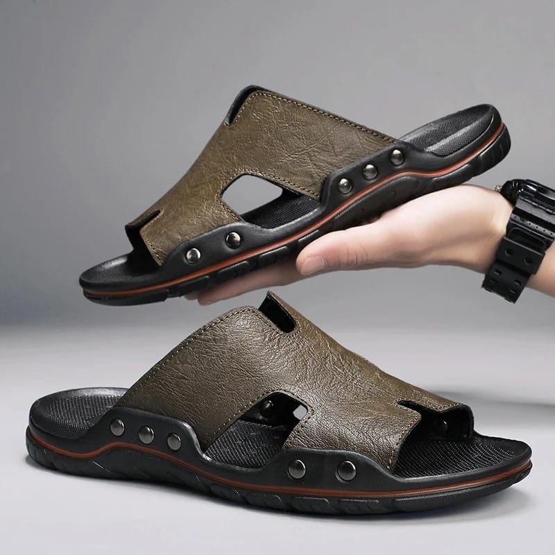 Zeus Leather Sandal