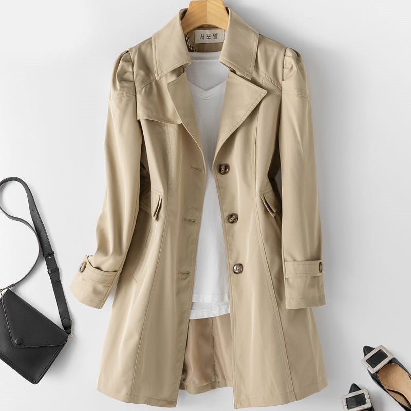 Amelina Elegant Trench Coat